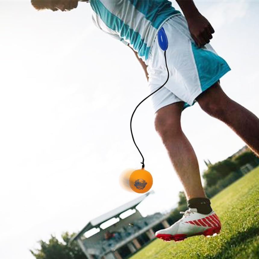 Smart Ball Kick Tracker Training Ball Set with Rope Built-In LED Display Accessories for Football, Indoor and Outdoor Giochi Preziosi image number 3