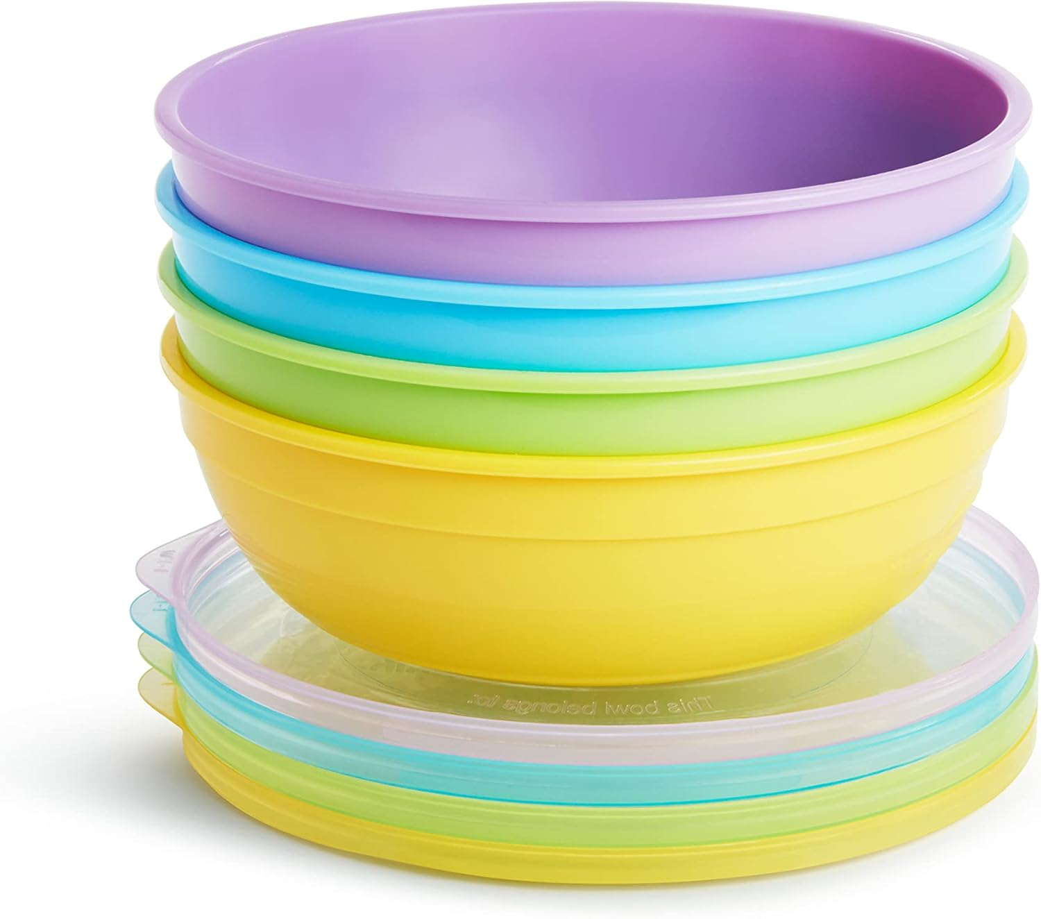 Munchkin Love-A-Bowls 10 Piece Feeding Set image number 2