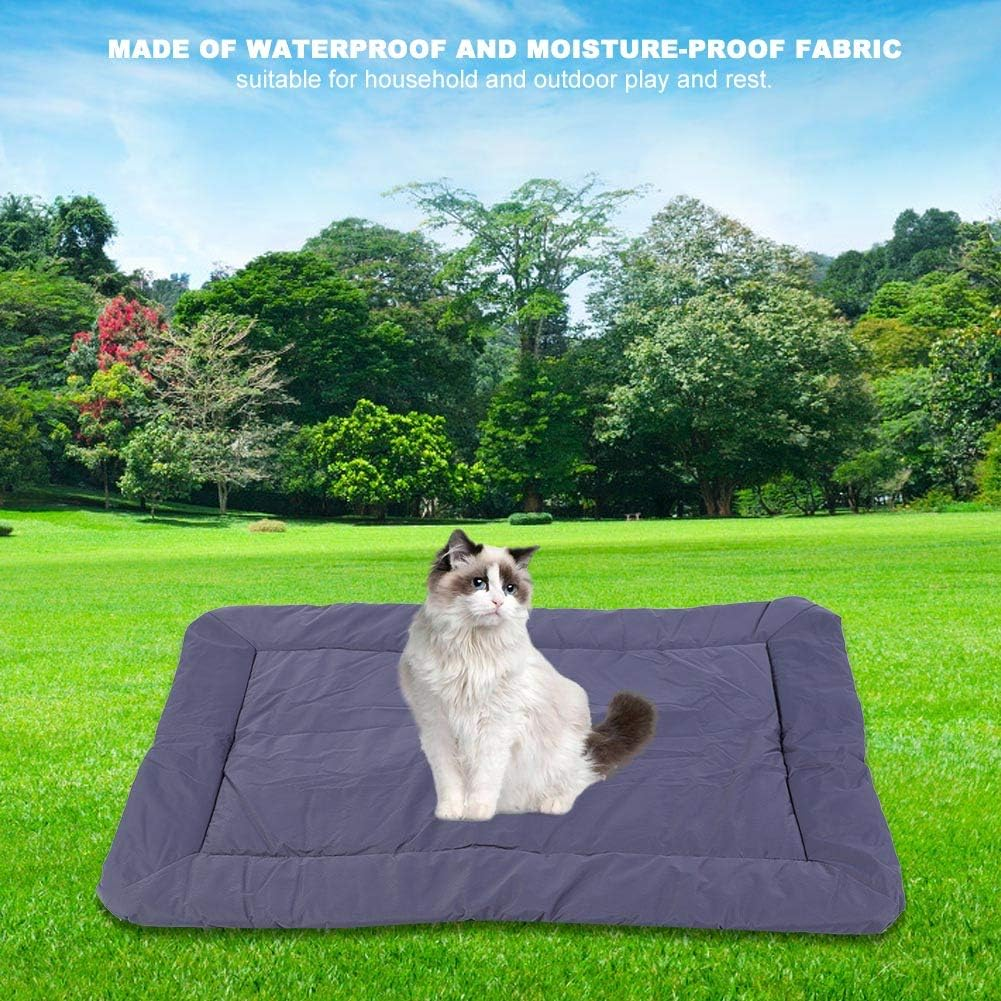 Dog Bed - Portable Waterproof Foldable Roll up Dog Cushion with Handle - Washable Cloth Pet Dog Cushion - Indoor and Outdoor Breathable Dog Sofa Bed image number 6