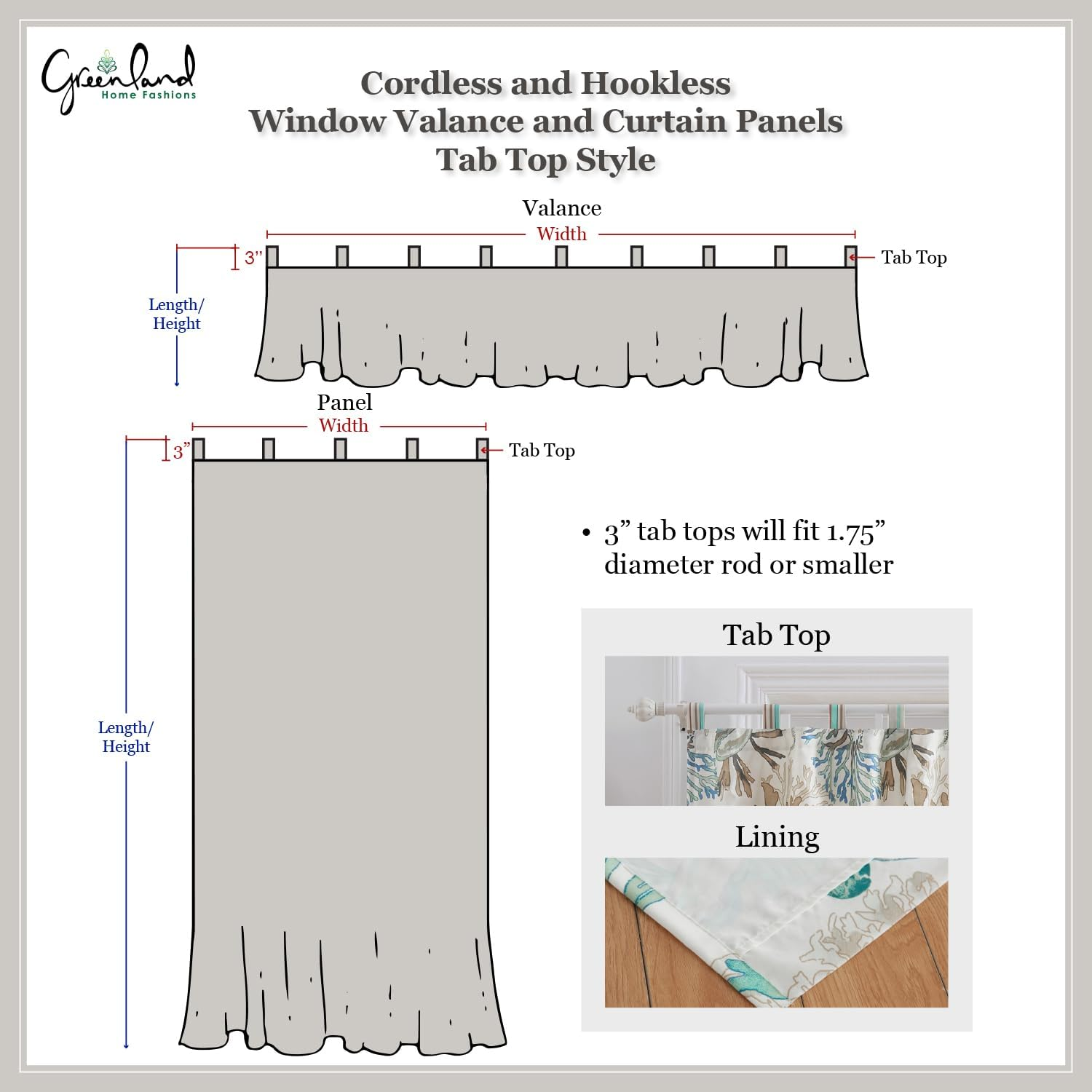 Greenland Home Antique Chic Authentic Patchwork Curtain Panel Pair, 84 X 84 Inches image number 3