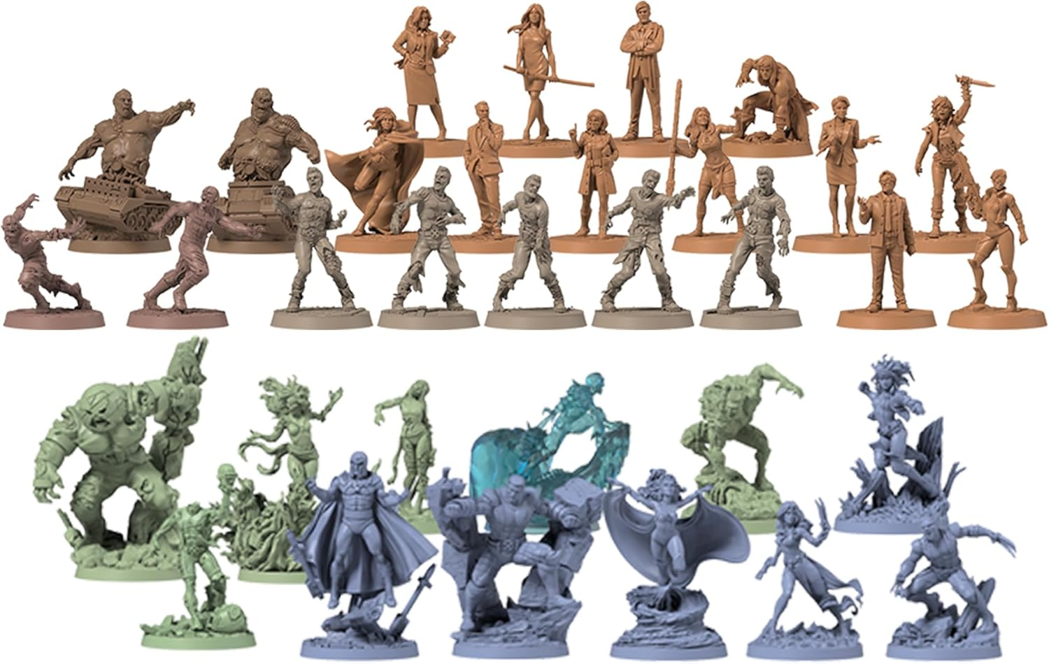 Asmodee CMON Marvel Zombies X-Men Resistance | a Zombicide Game | Board Game | Minitures image number 1