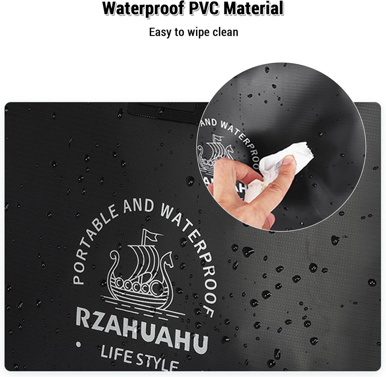 Bicycle Handlebar Bag Waterproof PVC Handlebar Bag for Electric Bike Scooter image number 3