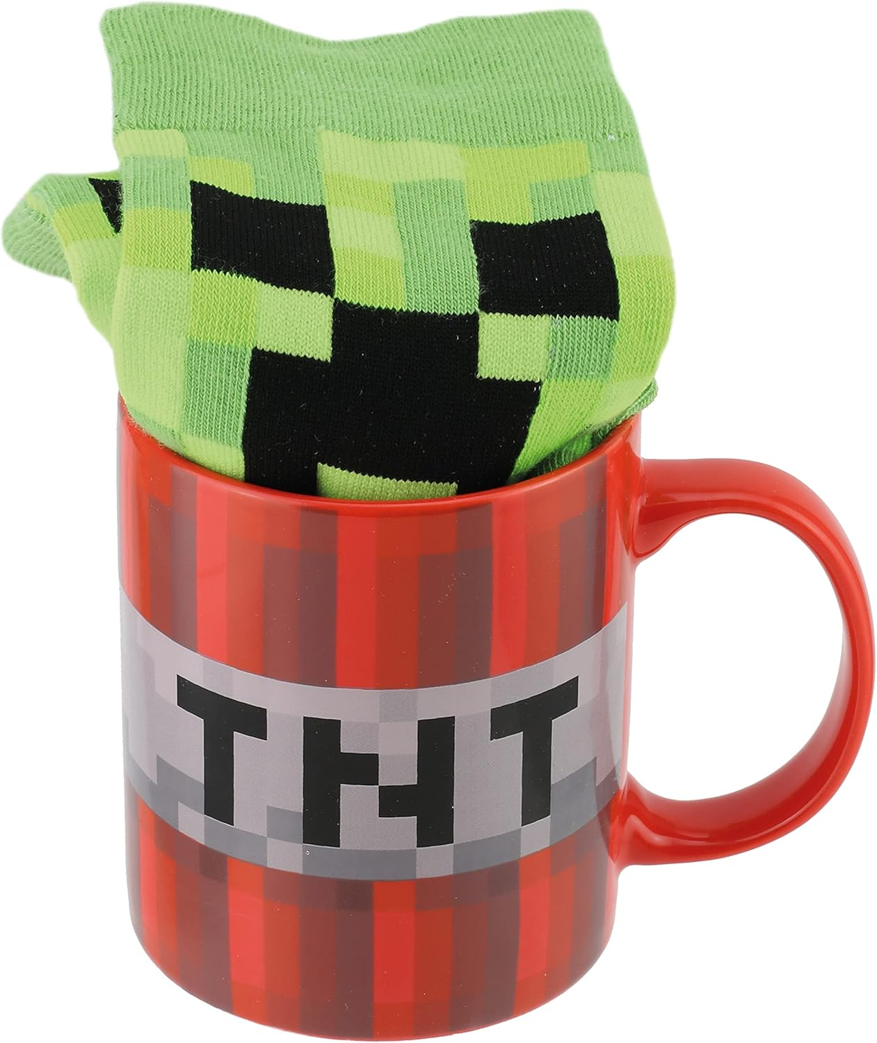 Minecraft Mug and Socks image number 1