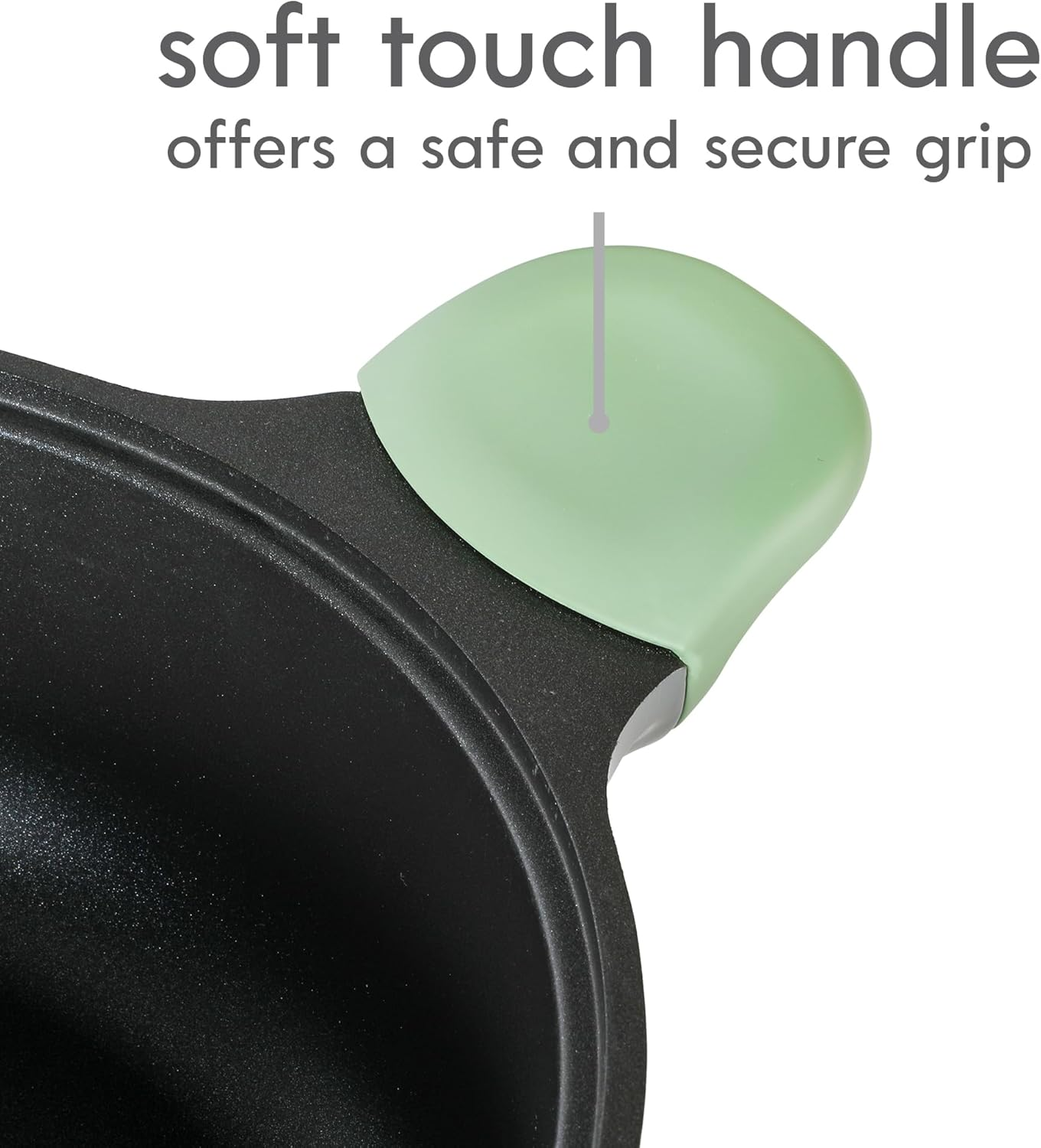 Kenmore Theodore 6.5 QT Cast Aluminum Everyday Pan Hot Pot W/Dividers, Nonstick Interior, and Lid image number 4