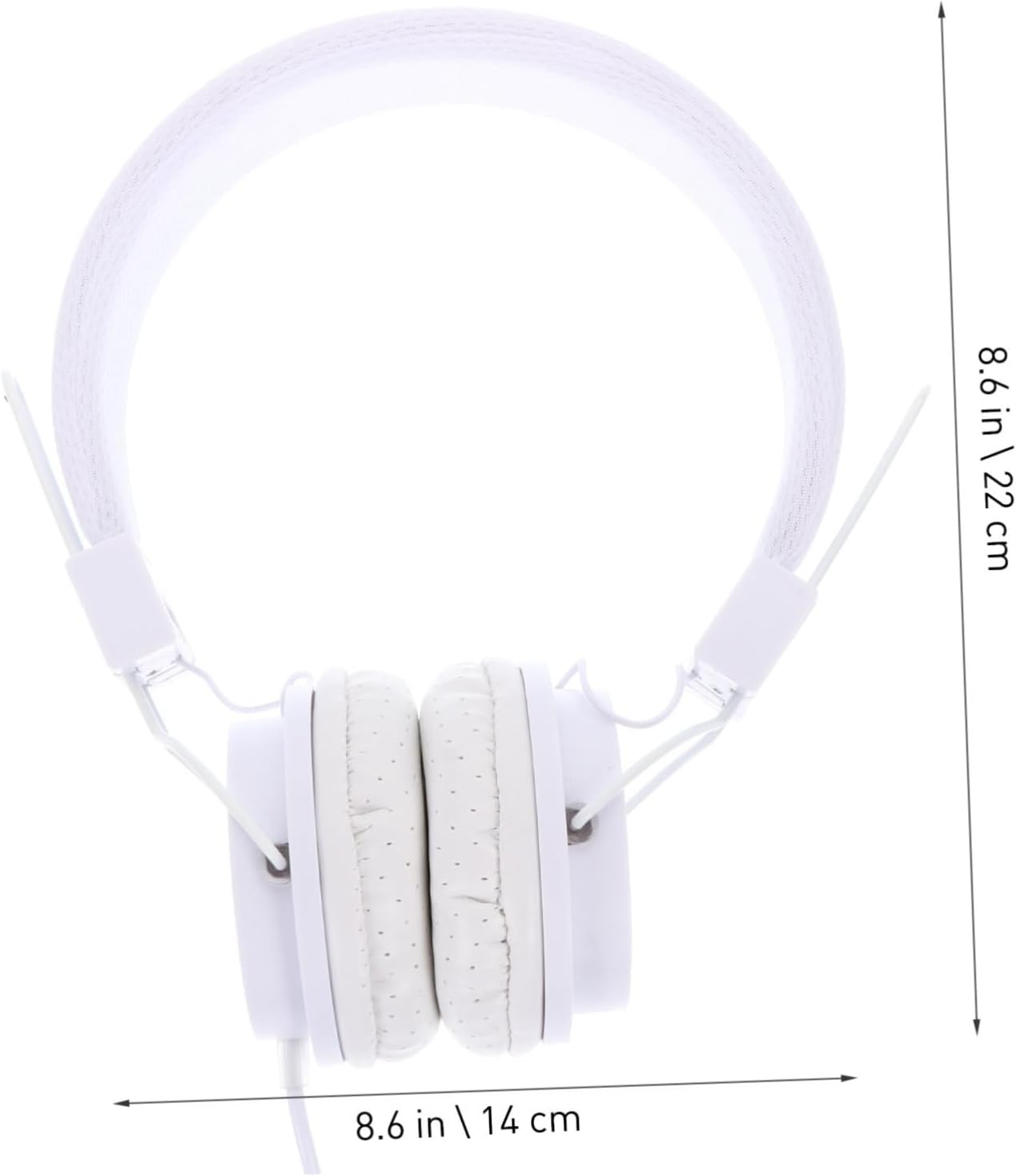 Housoutil Wired Over-Ear Gaming Headset with Mic Skin-Friendly Comfortable Earphones for Play Breathable Design Wide Compatibility Stable Sound Transmission White image number 5