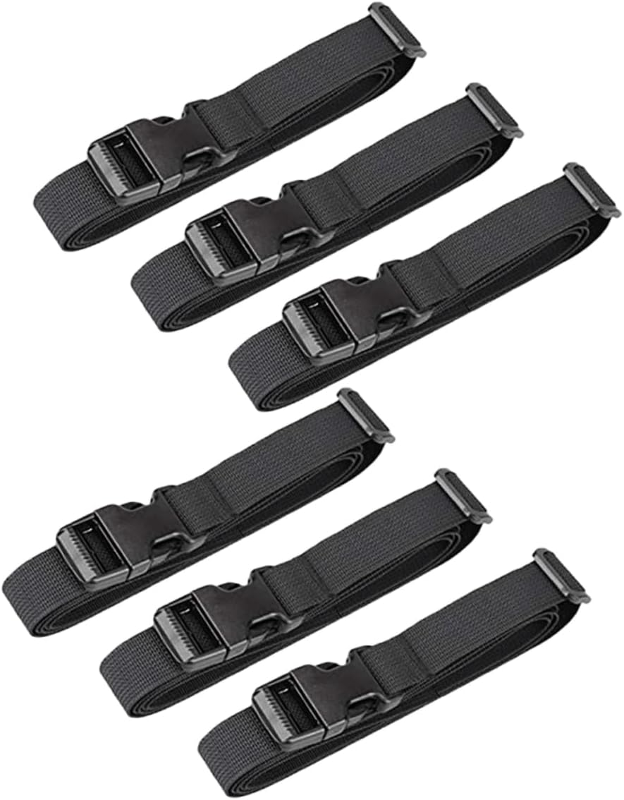 GETAJGHSD 6Pcs Nylon Luggage Straps Buckle Straps for Suitcase Fixing Adjustable Travel for Traveling image number 2