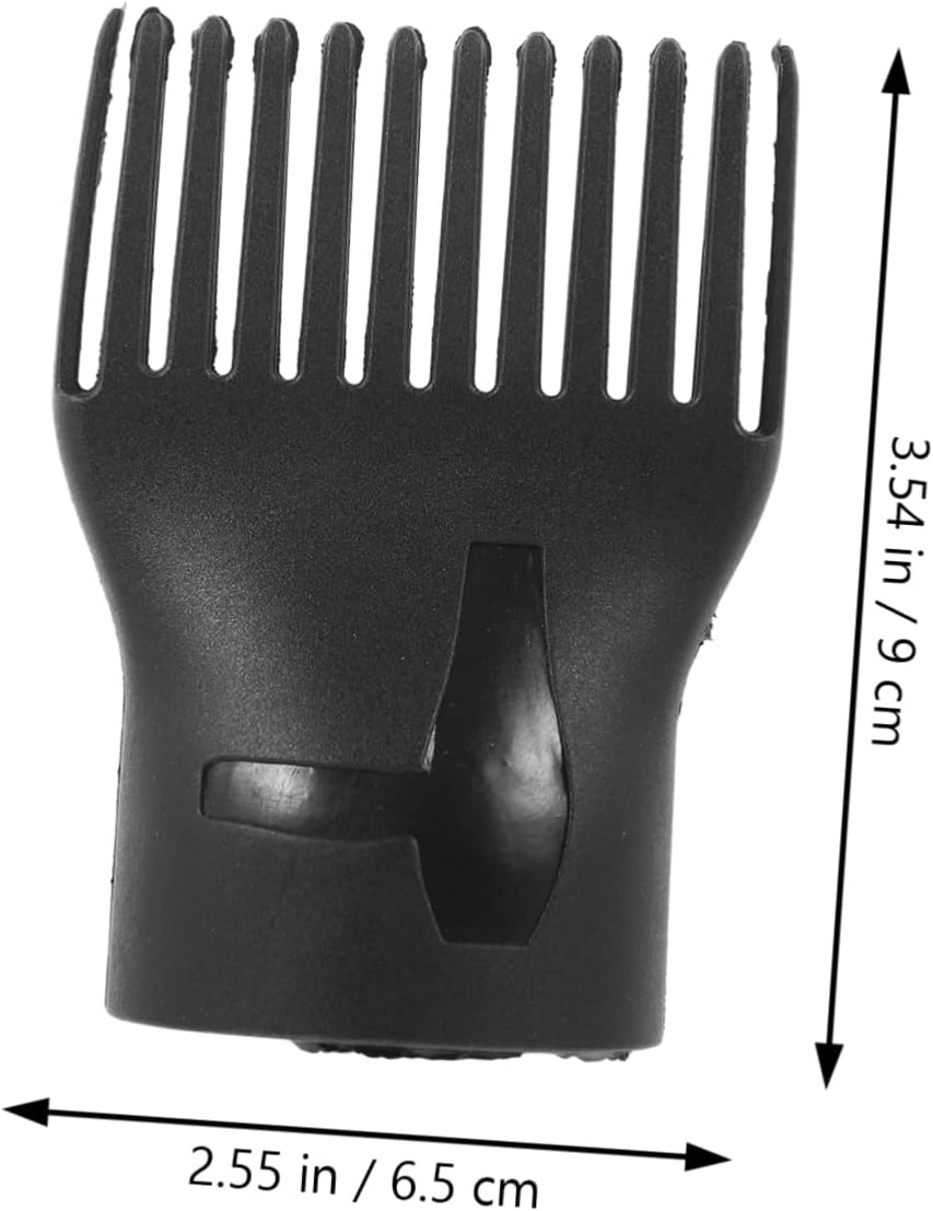 NULYLU 1 Set Comb-Shaped Air Nozzle Hair Dryer Attachments Hairdryer Diffuser Attachment Blow Dryer Nozzle Diffuser Attachment for Hair Dryer Hair Dryer Accessories Diffuser Nozzle image number 6
