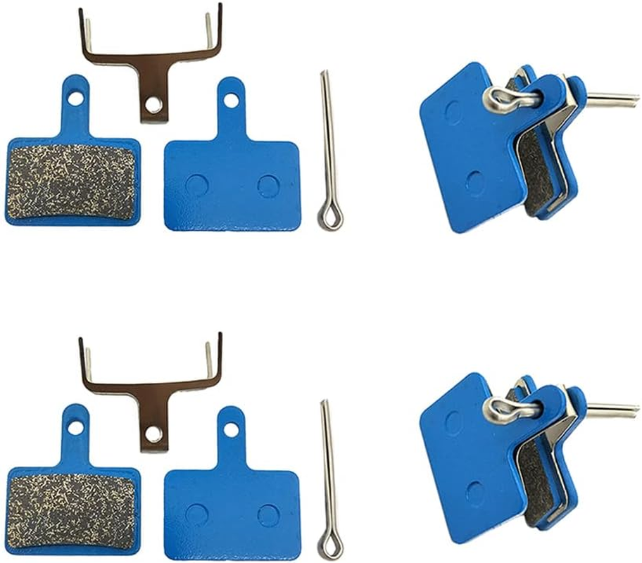 4 Pairs Bicycle Bike Disc Brake Pads for Shimano BR-M315 M355 M365 M375 M395 M415 M416 M416A M445 M446 M447 M465 M475 M485 M486 M495 Alhonga Bengal Tektro Trp