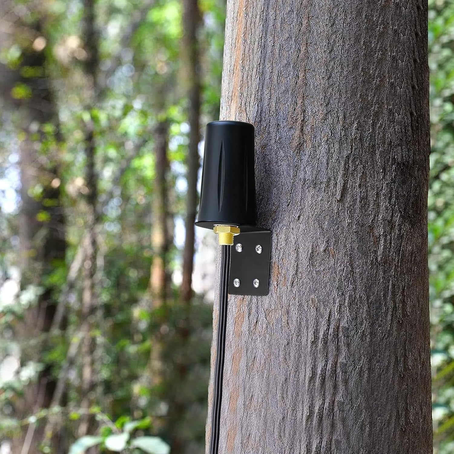 Bingfu 5G 4G LTE Antenna 4 SMA Connectors Outdoor MIMO Omni-Directional Antenna with 3M Cable, Waterproof Wall Mount for Cellular Router Mobile Hotspot Gateway Modem Iot Devices image number 2