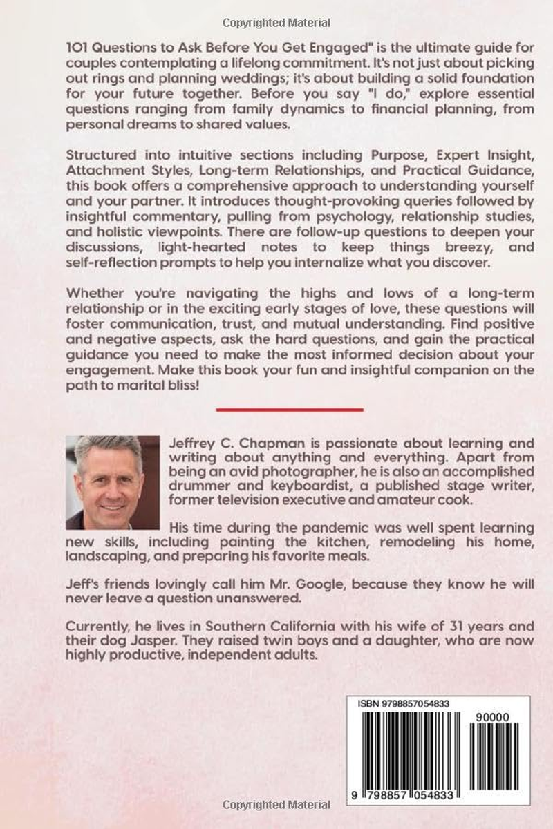 101 Questions to Ask before You Get Engaged: before You Say 'I Do': Your Guide to Expert Insight, Attachment Styles, Long-Term Relationships, and Practical Guidance. image number 1