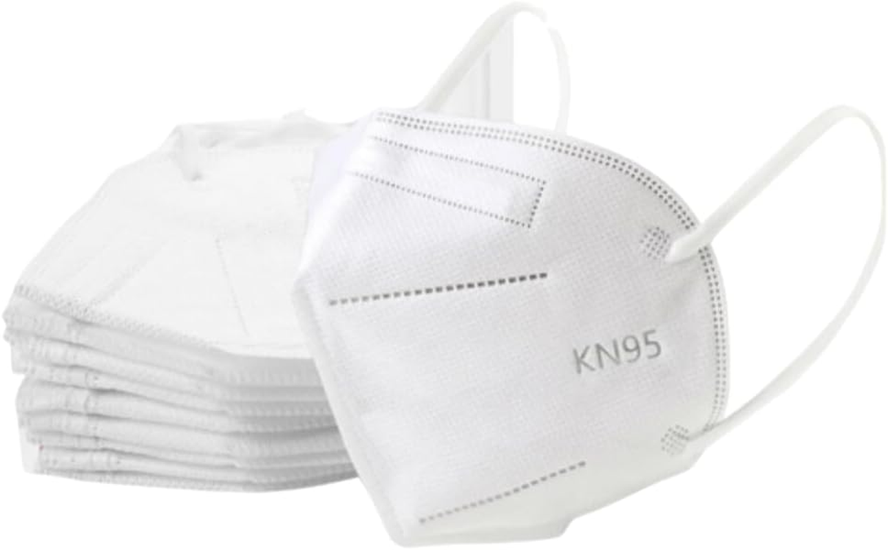 KN95 Mask Disposable Particulate Respirator Facemasks 5 Layers 10/20/50/100 Bulk (5)