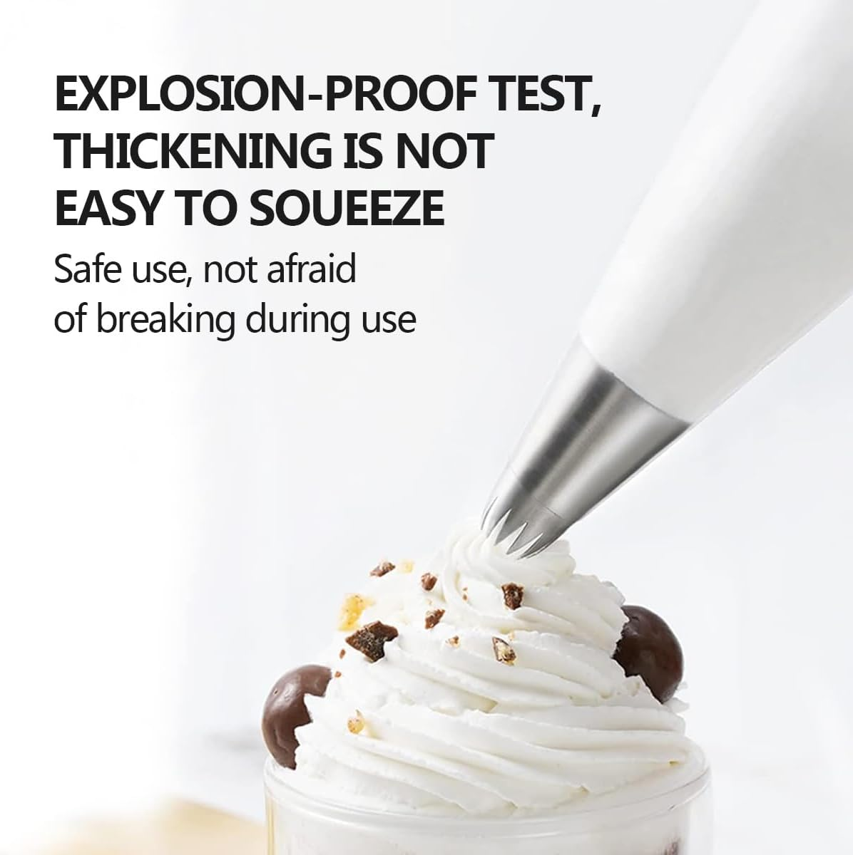 14Pcs Piping Bags and Nozzles,Durable Piping Bags,Reusable Icing Piping Kit,Cake Decoration Kit, Piping Bag and Nozzle,For Baking Cookies DIY Kitchen Tools Cake Decoration Pastry Bag Set image number 4