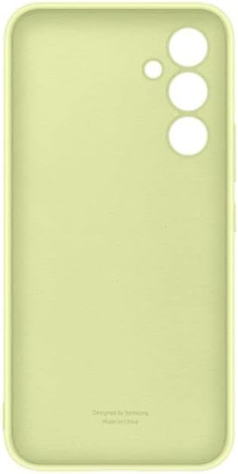 Samsung Galaxy A54 5G Silicone Case, Lime - Black image number 3