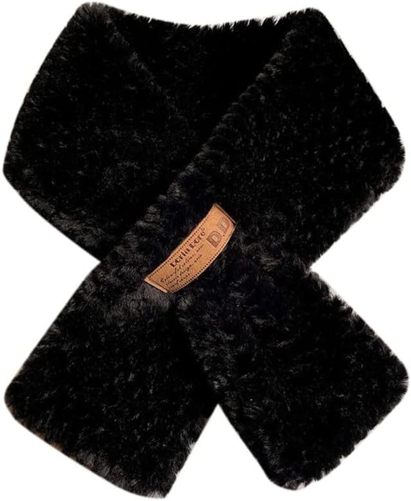 Womens Faux Fur Collar Scarf,Morechioce 90Cm&times;10Cm Winter Artificial Rabbit Fur Scarf