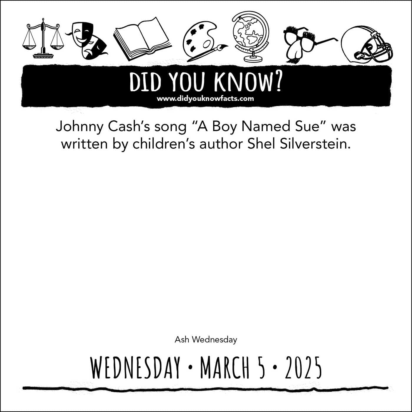 Did You Know? 2025 Day-To-Day Calendar image number 3