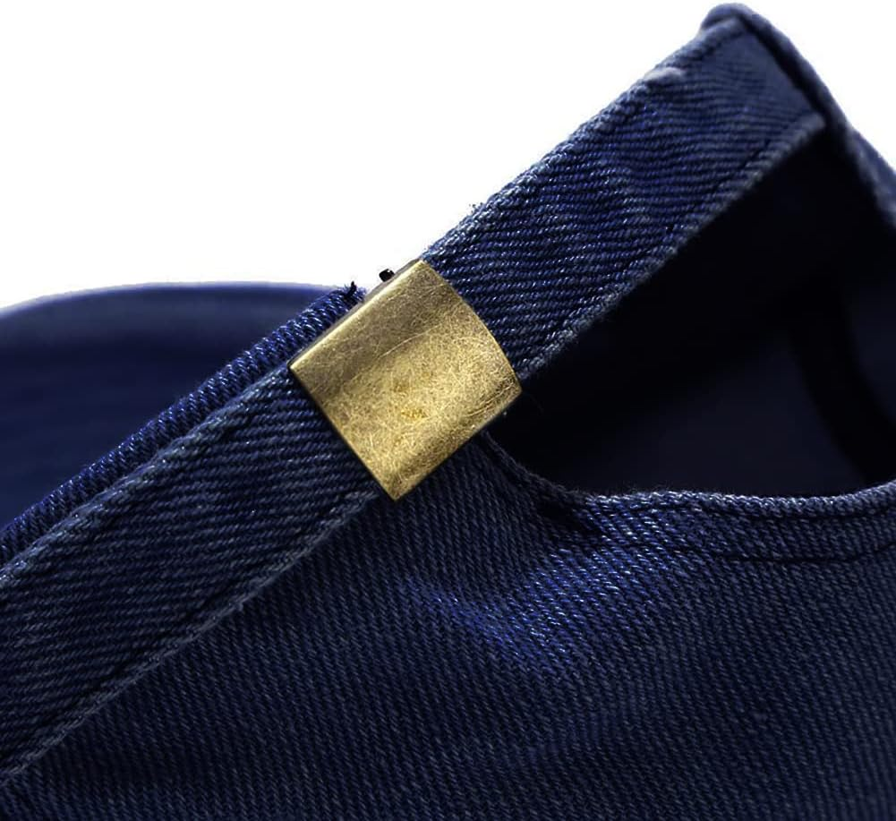 XYIYI Vintage Washed Distressed Baseball Cap Adjustable Cotton Dad Hat for Women Men - Black image number 4