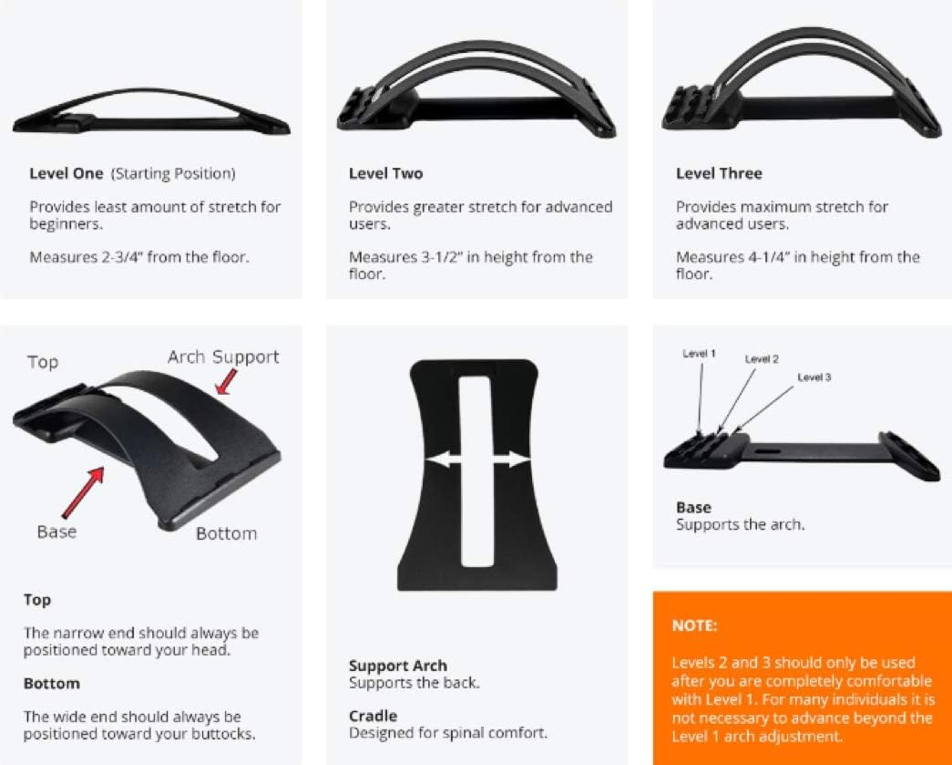 Magic Back Support Magic Back Support Stretcher - Smooth Top image number 1