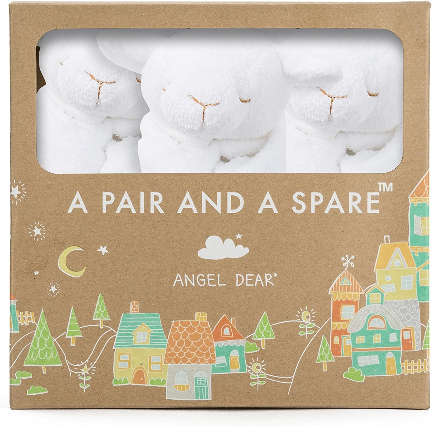 Angel Dear Pair and a Spare 3 Piece Blanket Set, Tiger - Blue image number 5