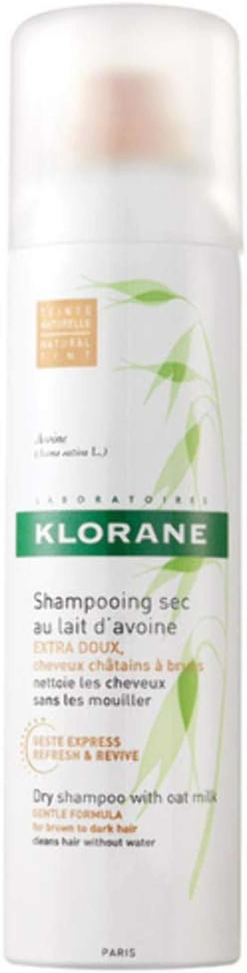 Klorane Dry Shampoo with Oat Milk (Natural Tint) 150Ml