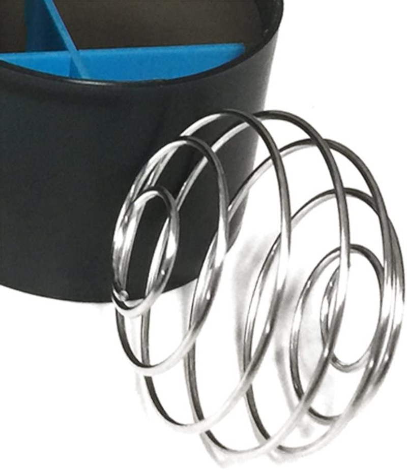 1X 3In1 Gym Protein Supplement Drink Blender Mixer Shaker Shake Ball Bottle Cup