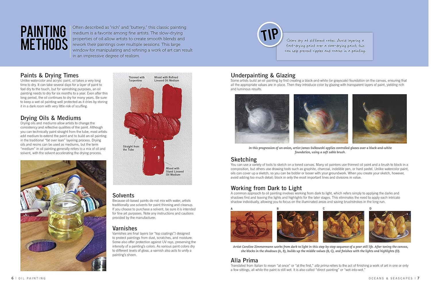 Oil Painting: Oceans & Seascapes (How to Draw and Paint): 91 Step-By-Step Illustrations image number 2