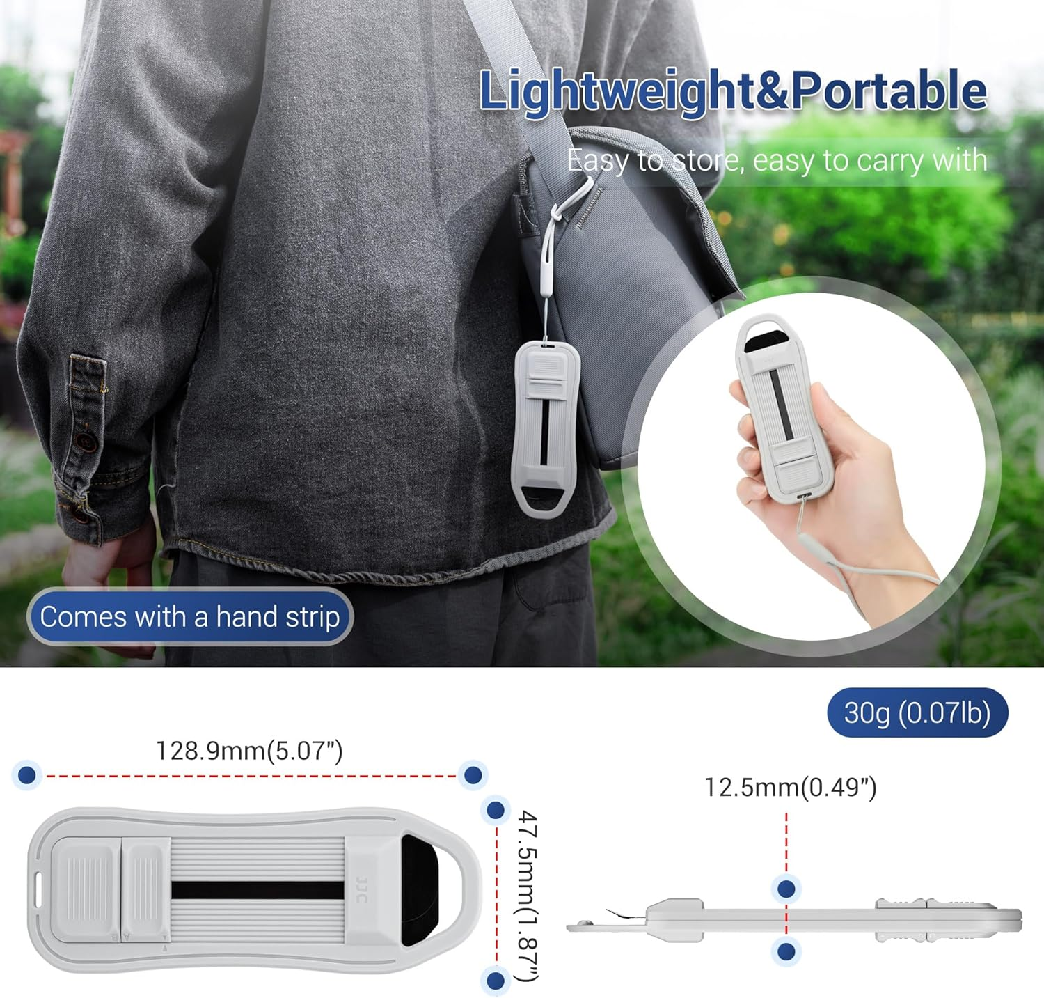 JJC 35Mm Film Retriever, 135 Leader Film Retriever Picker, 35Mm Film Extractor Puller Tools for 35Mm Cassettes Safe Films with Lanyard (No Film Included) image number 1