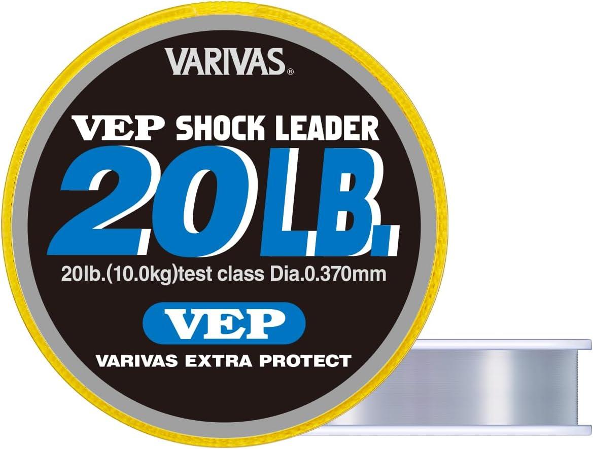 VARIVAS Shock Leader, VEP, Nylon, 166.4 Ft (50 M)