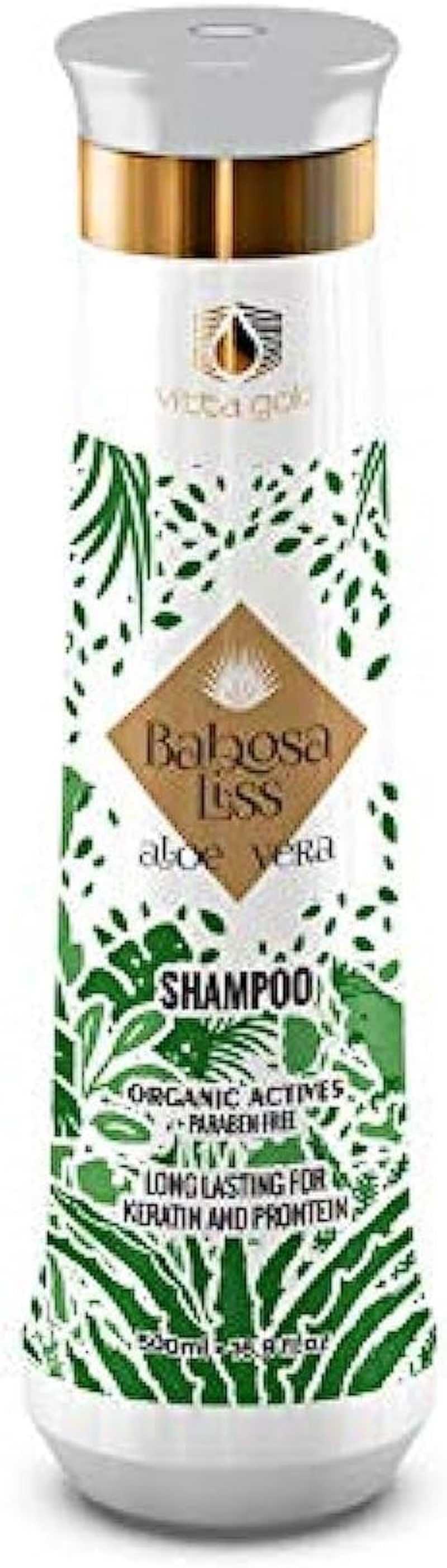 Babosa Liss Aloe Vera Organic Shampoo 500Ml Best for Greasy or Oily Hair