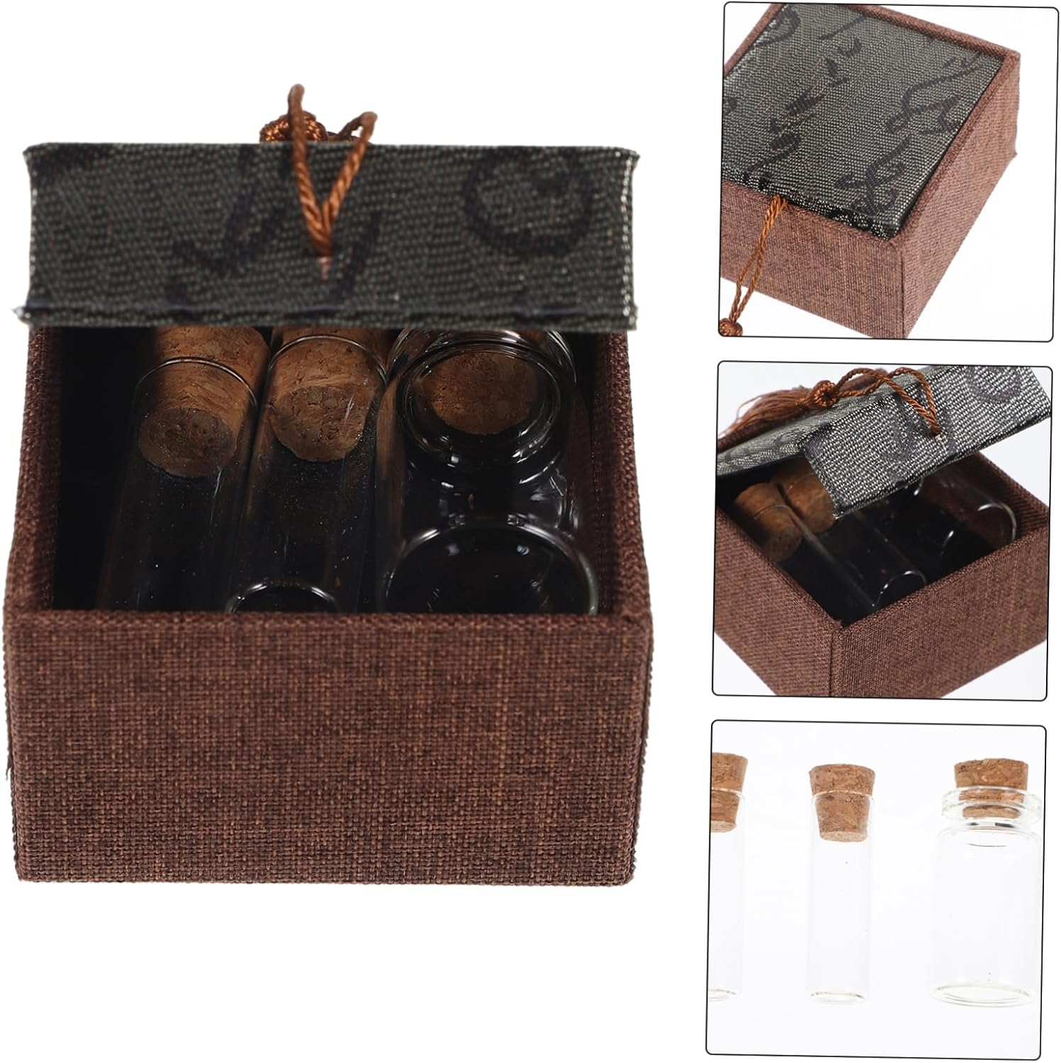 Mobestech Lanugo Storage Bottle Fetal Hair Box Boys and Girls Teeth Keepsake Organizer for Newborn Shower Random Style image number 4