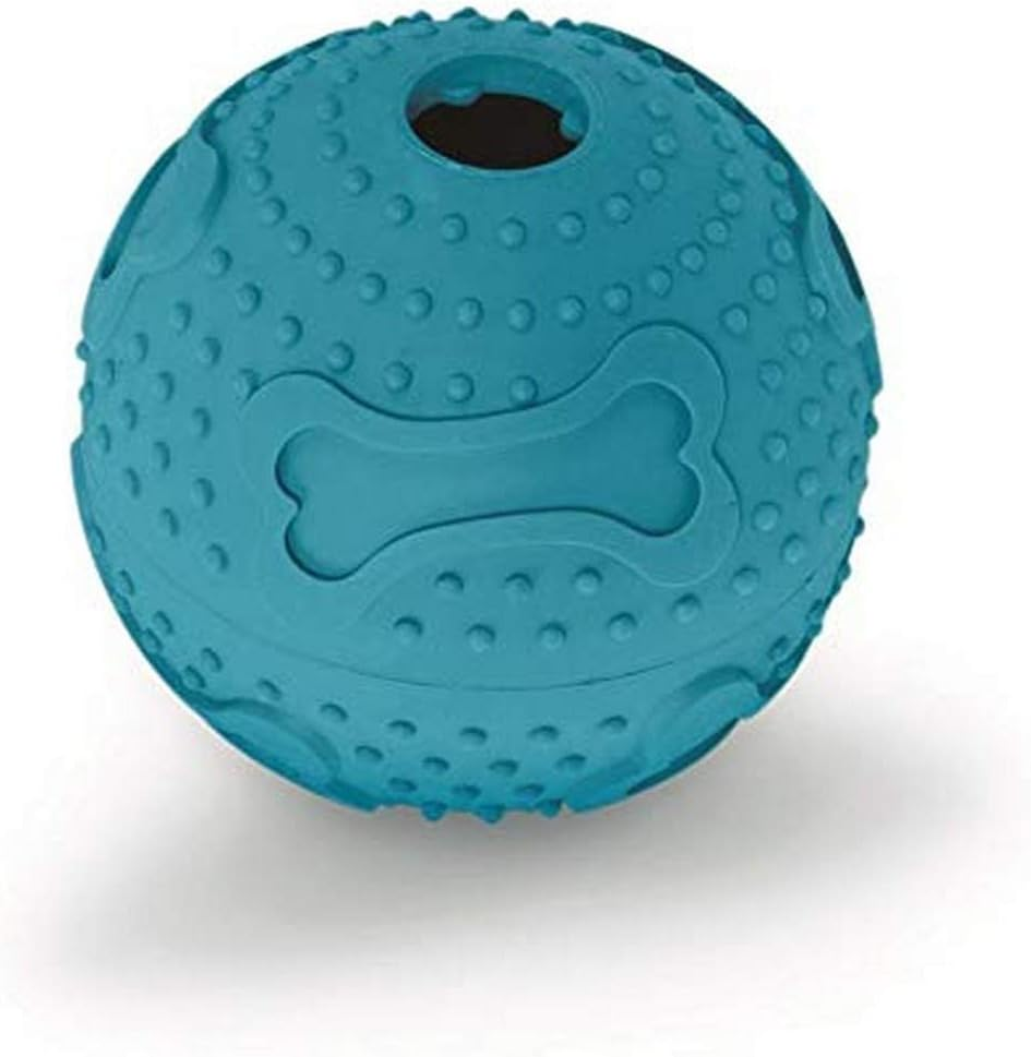 Kazoo Rubber Treat Ball, Medium, Green