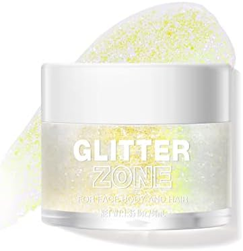 Bestland Holographic Body Glitter Gel - Cosmetic-Grade, Color Changing Glitter for Face, Body, and Hair, Safe and Easy to Use, Perfect for Festivals Parties, Vegan & Cruelty Free (04 Frosty Azure) - 03 image number 2
