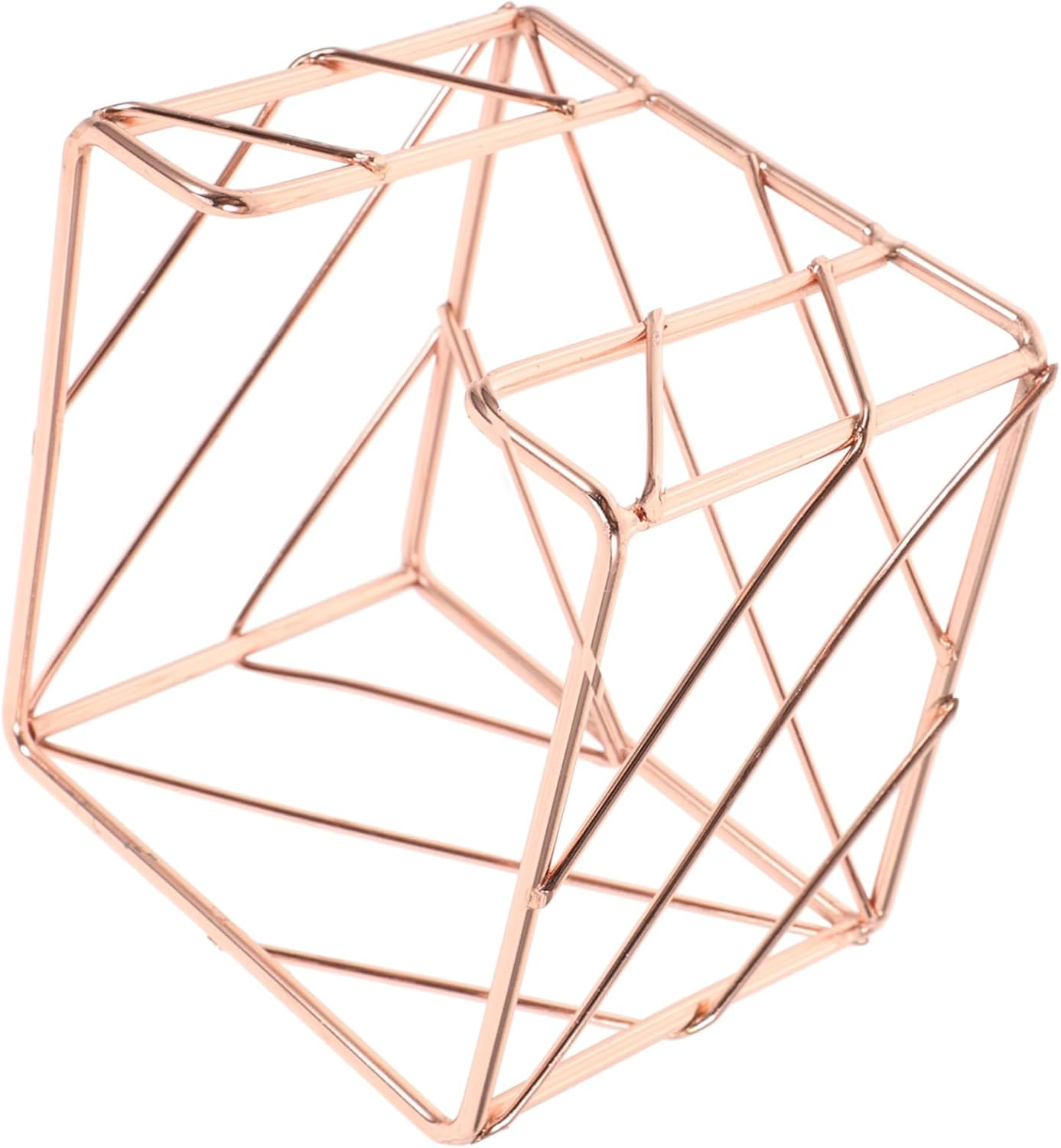 COHEALI Note Block Holder Memo Pad Desk Organizer with Metal Frame Desktop Storage for Office Supplies Notepad Dispenser Home School Workspace Decorative Function image number 1