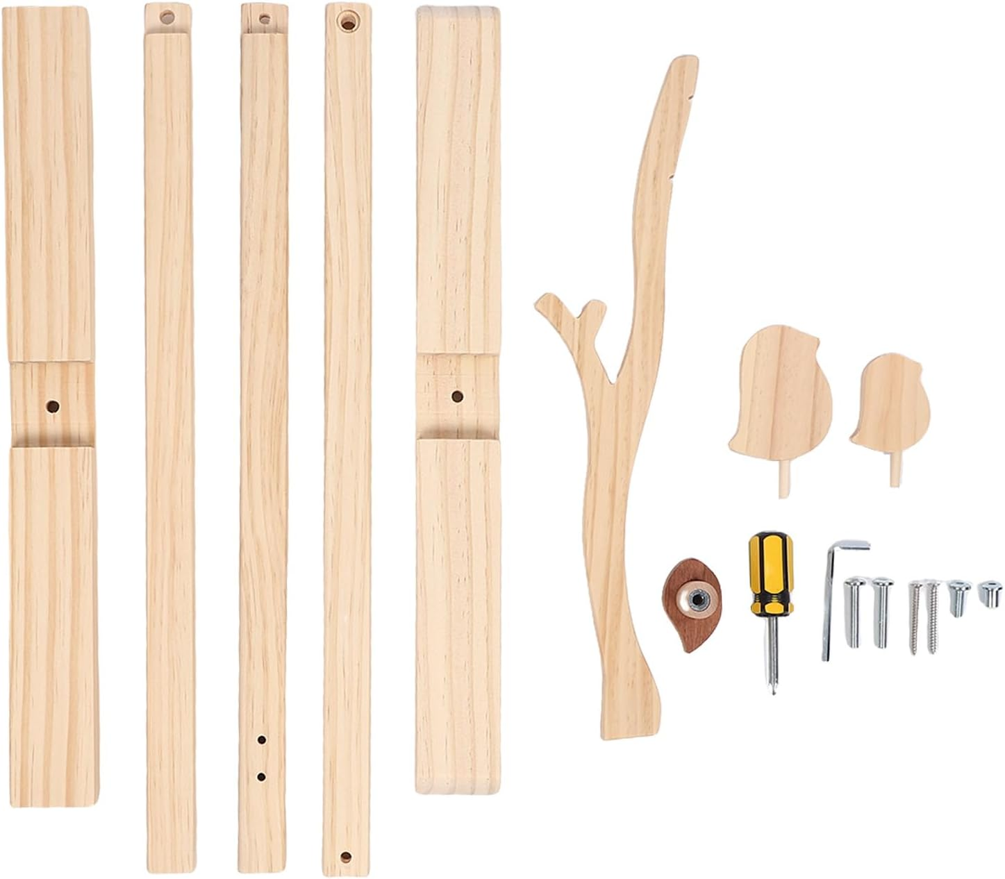 Baby Crib Mobile Arm, Wooden Floor Standing Movable Baby Mobile Hanger, Nursery Decor Hanger Floor Stand, for DIY, Girl, Boy, Hanging Attachment image number 4