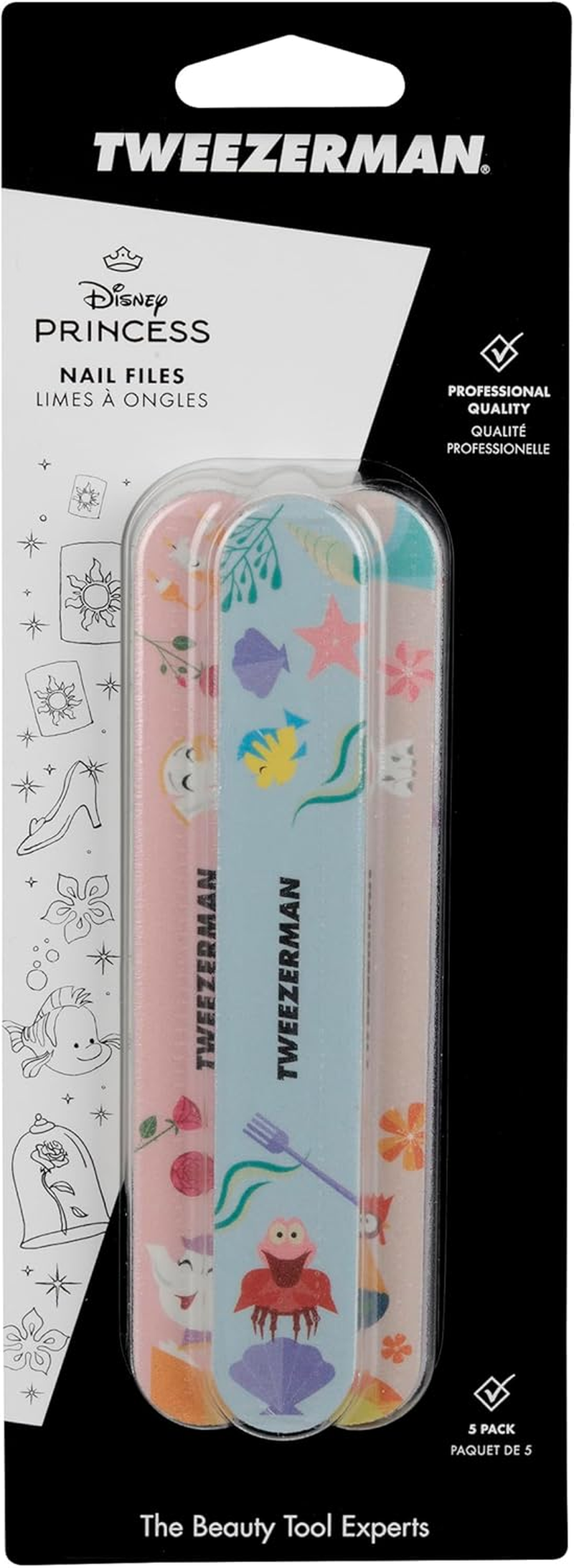 Tweezerman Forever Friends Nail Files (Pack of 5)