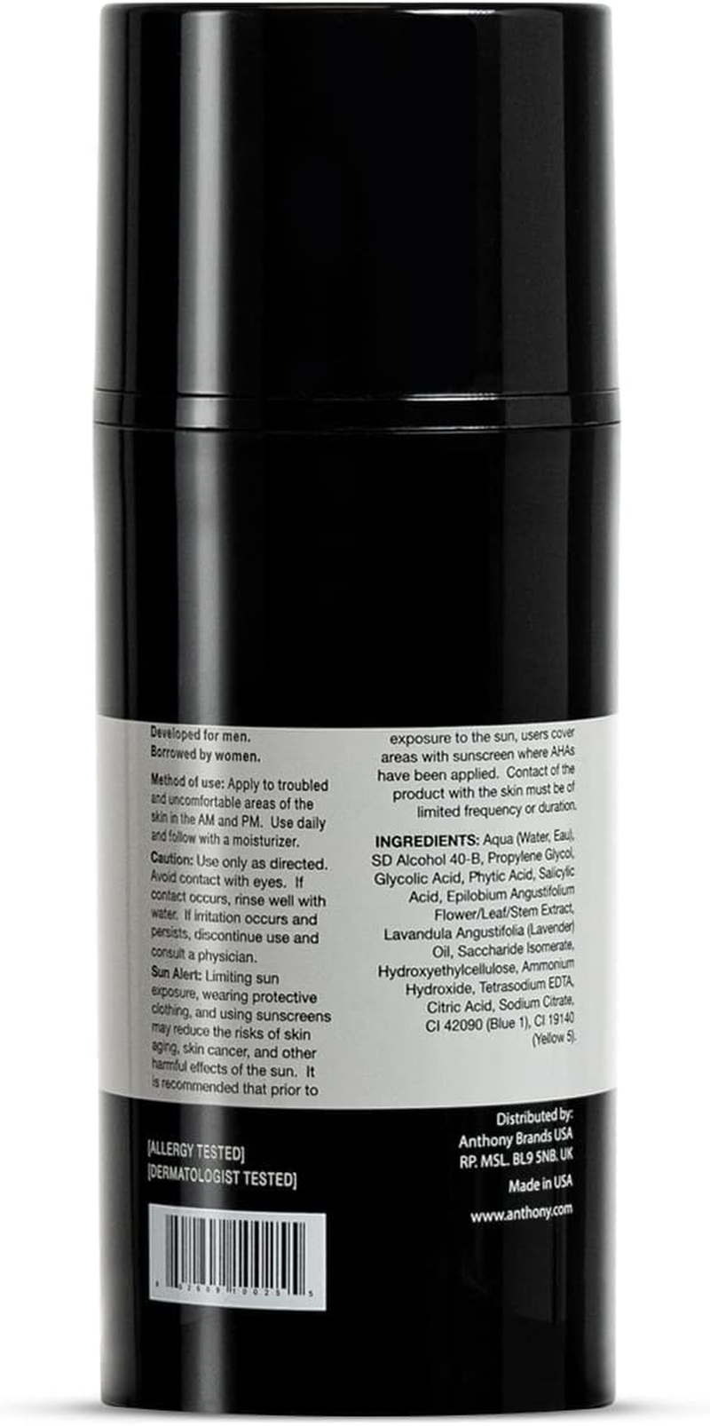 Anthony Logistics for Men Ingrown Hair Treatment 90Ml/3Oz image number 4