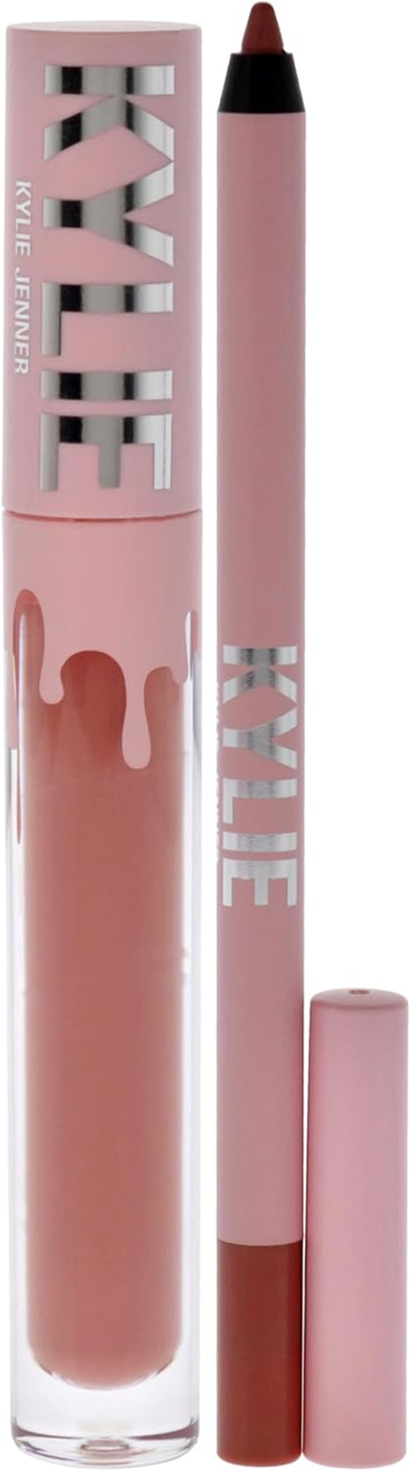 Kylie Cosmetics Matte Lip Kit - 802 Candy K for Women 2 Pc 0.10Oz Matte Liquid Lipstick, 0.039Oz Lip Liner image number 3