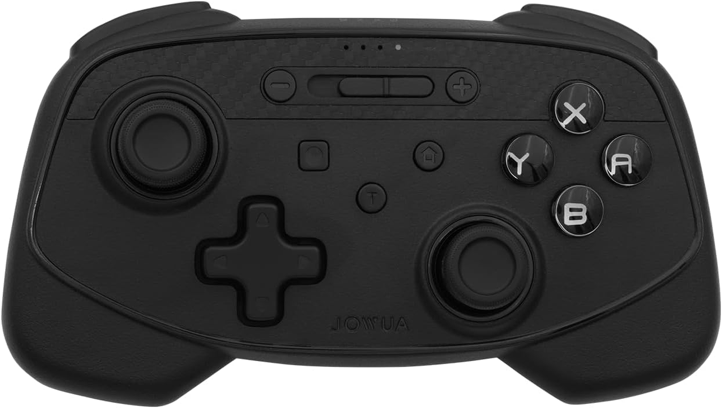 Jowua Multi-Device Wireless Controller Compatible for Tesla 2025 New Model Y Model 3/Y/S/X/Cybertruck Compatible for Switch, One Controller Set, SPECIAL PROGRAMMED and DESIGN for TESLA BLACK