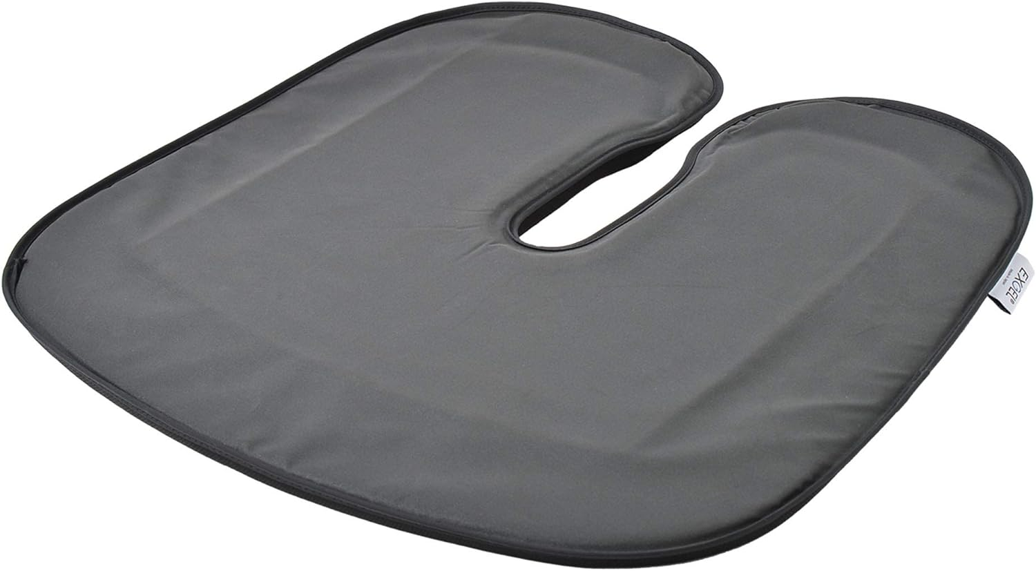 EXGEL Hug Drive Circa Set, Black, Cushion, Won'T Hurt Your Buttocks, Car, Made in Japan, Large, Prevents Lower Back Pain, Tailbone, Hemorrhoids, Postpartum image number 6