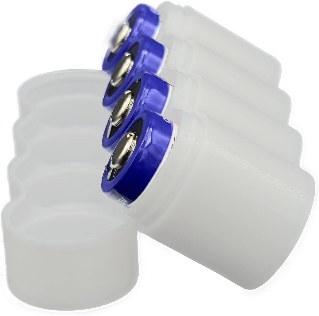 Protect Your Power - Slimline CR2 Battery Case, Soft Durable Material - Pack of 2 (Holds 4 Batteries) image number 5