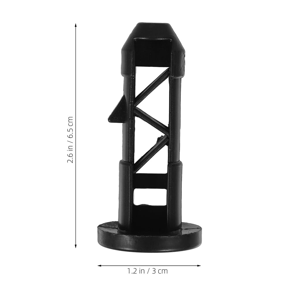 Zerodeko Wheelie Bin Lid Hinge Pins for 240L Trash Bins Plastic Garbage Can Lid Connecting Pins Easy Installation Replacement Parts for Outdoor Waste Bins