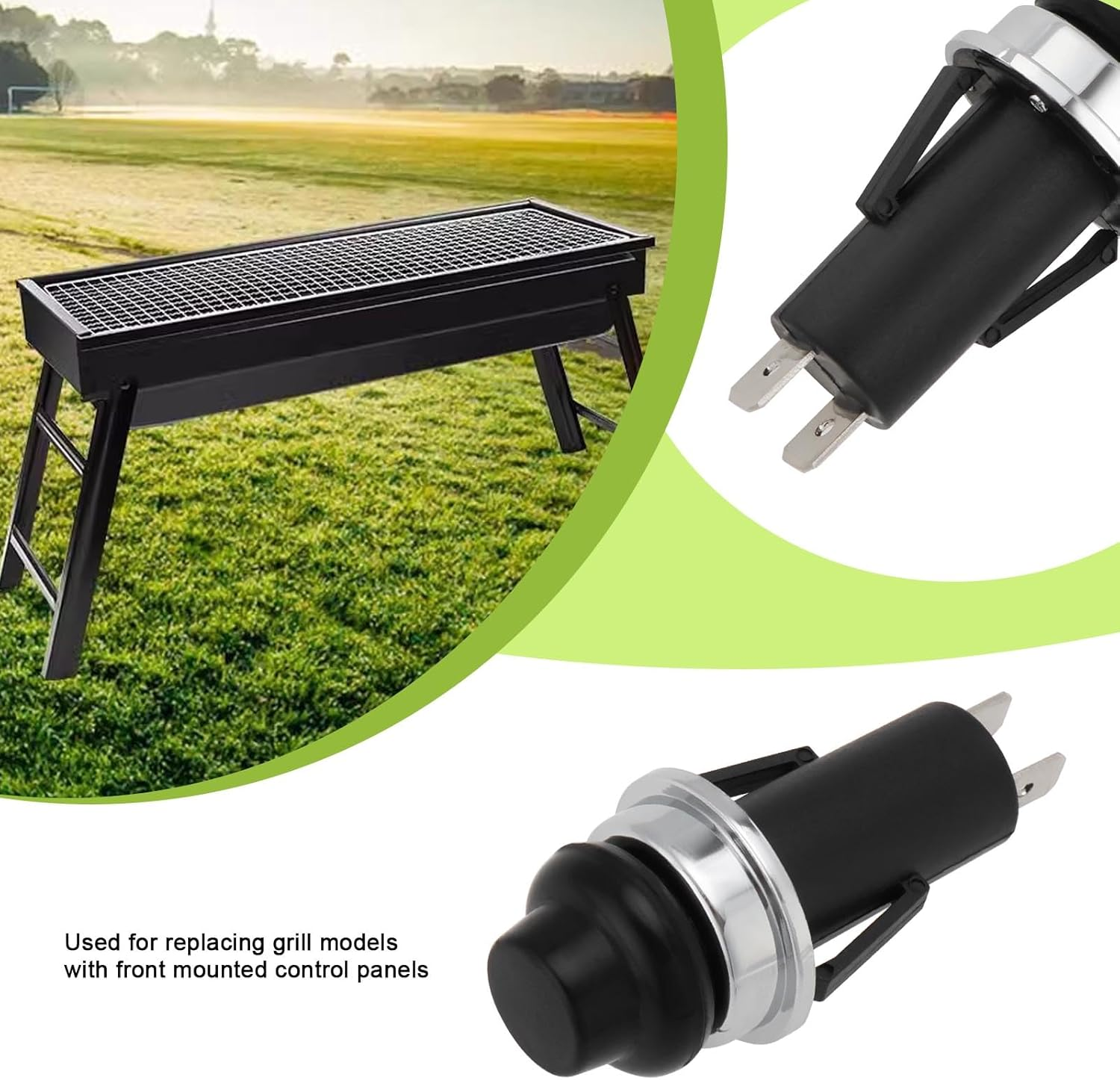 Be in Your Mind 1Pc Grill Igniter Push Button Replacement Part 66220 7642 7643 Compatible with Weber Spirit II E/S 210 220 310 315 320 330 Grills image number 6