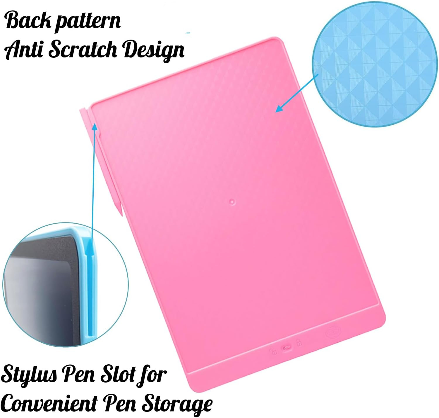 16Inch LCD Writing Tablet for Kids Toys, Colorful Doodle Board for 3 4 5 6 7 8 Year Old Girls Boys, Toddler Gifts Drawing Pad for Birthday Travel Essentials, Pink image number 5