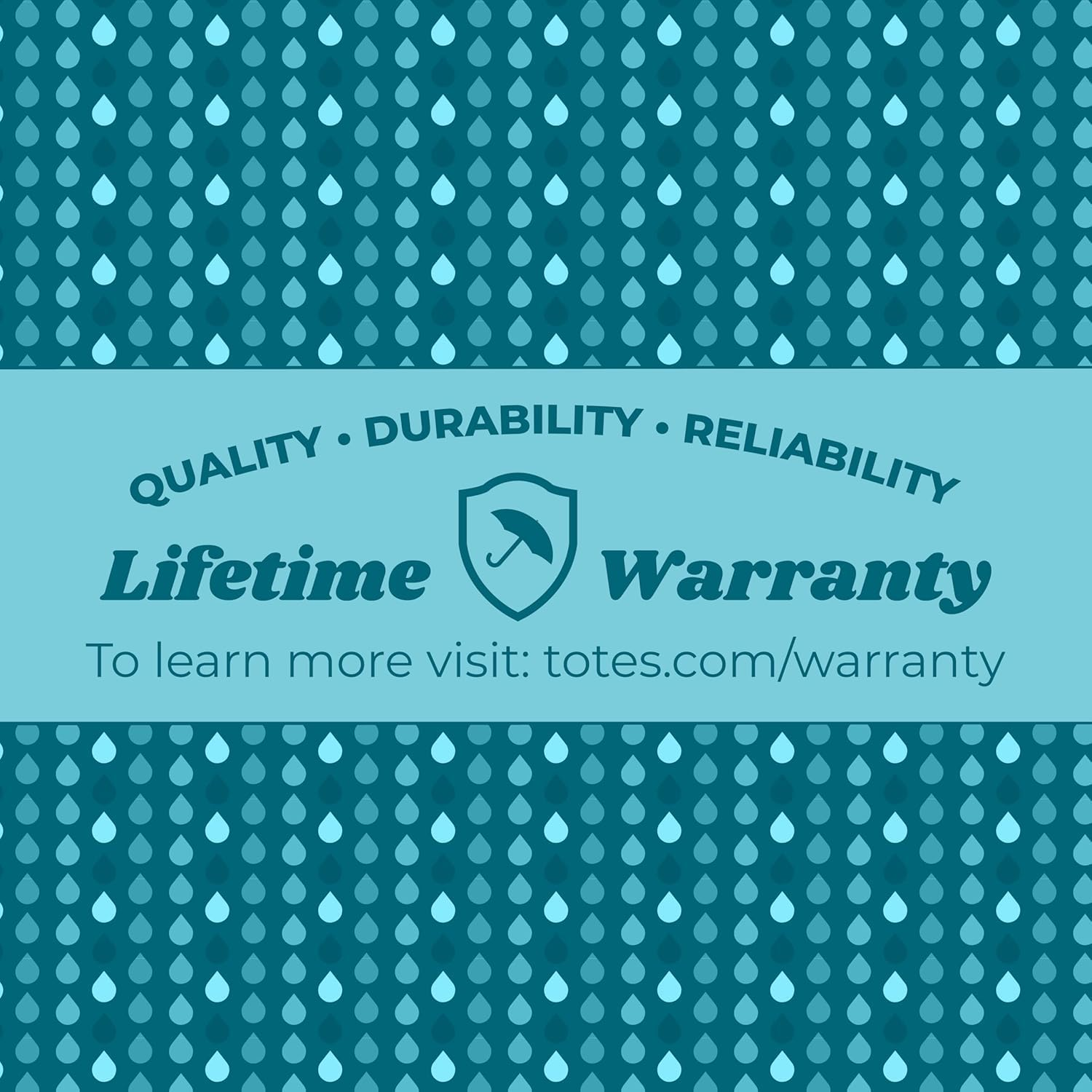 Totes Automatic Open Close Water-Resistant Foldable Golf Umbrella with Sun Protection, Leopard Spot, One Size, Totes Extra Large Auto Open Close Umbrella image number 2