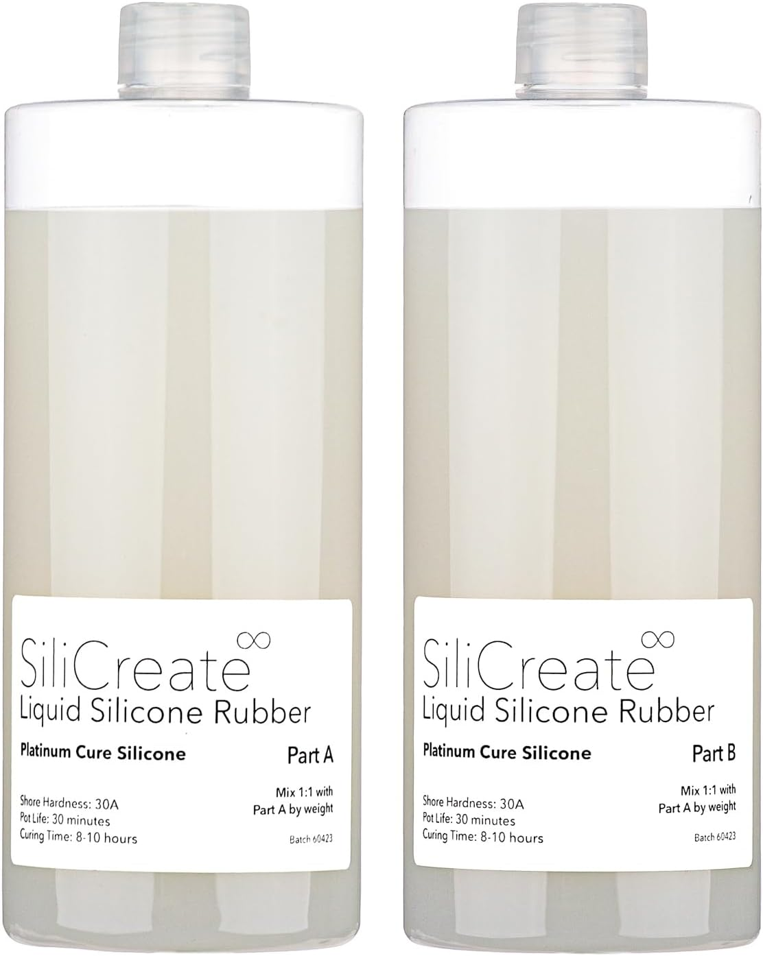Silicreate Medium Silicone Rubber | for Moulding and Casting | Translucent | 1Kg, 2Kg, 4Kg, 10Kg (10Kg) image number 6