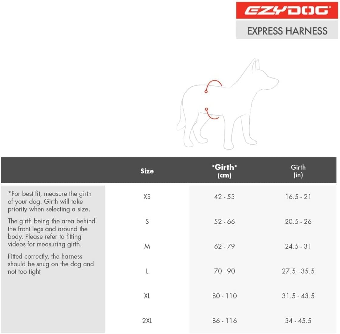 Ezydog Express Harness - Comfortable Dog Harness for Small, Medium and Large Dogs, Easy to Fit, Padded, Reflective (XS, Red) - Pink image number 4