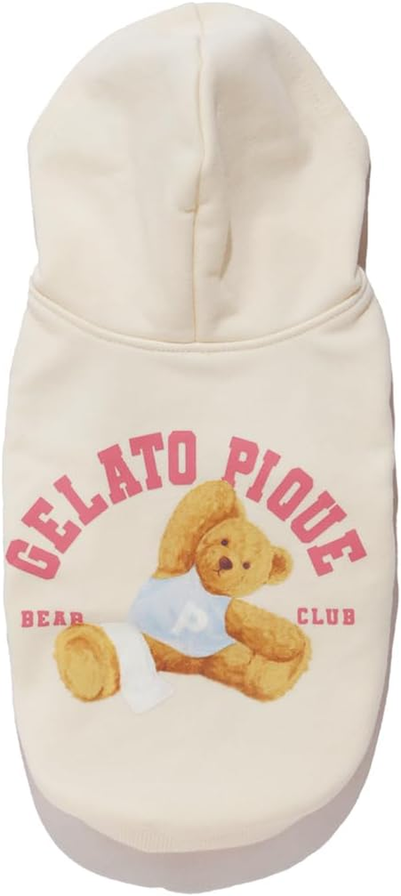 Gelato Pique Cat & Dog PAGG254589 IVR S Sporty Bear Fleece Pullover image number 2