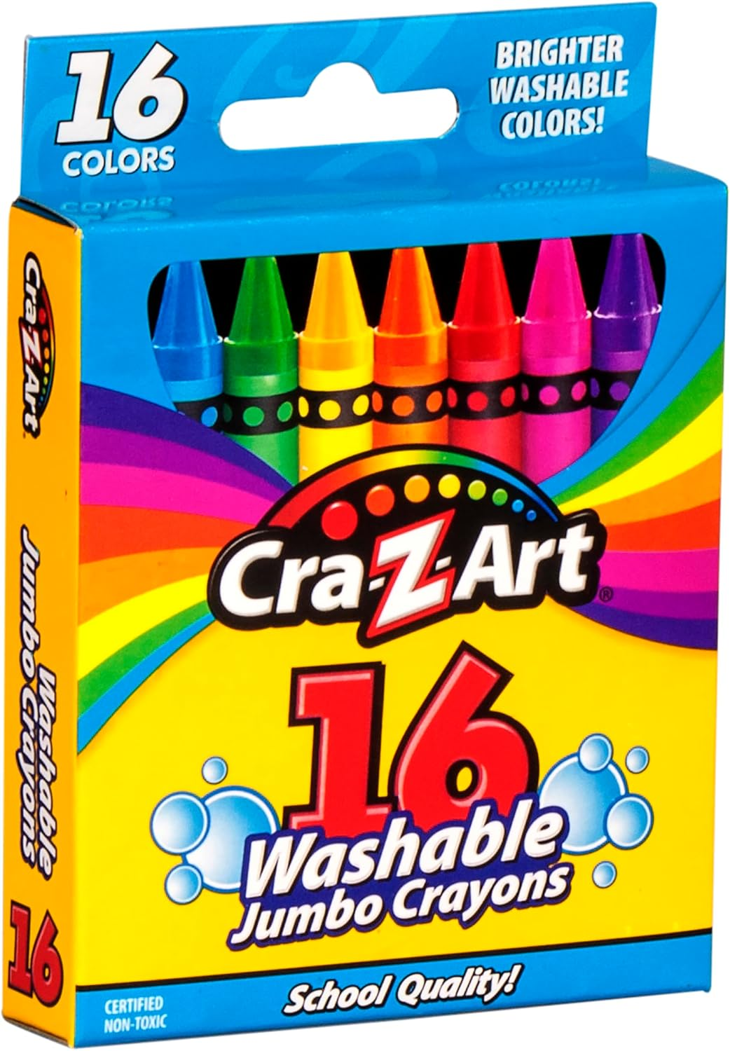 Cra-Z-Art Jumbo Washable Crayons (16 Piece Set) image number 2