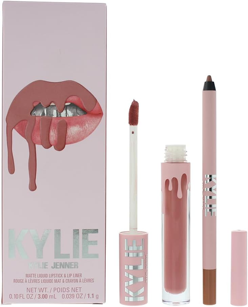 Kylie Cosmetics Matte Lip Kit - 808 Kylie for Women 2 Pc 0.10Oz Matte Liquid Lipstick, 0.039Oz Lip Liner image number 2
