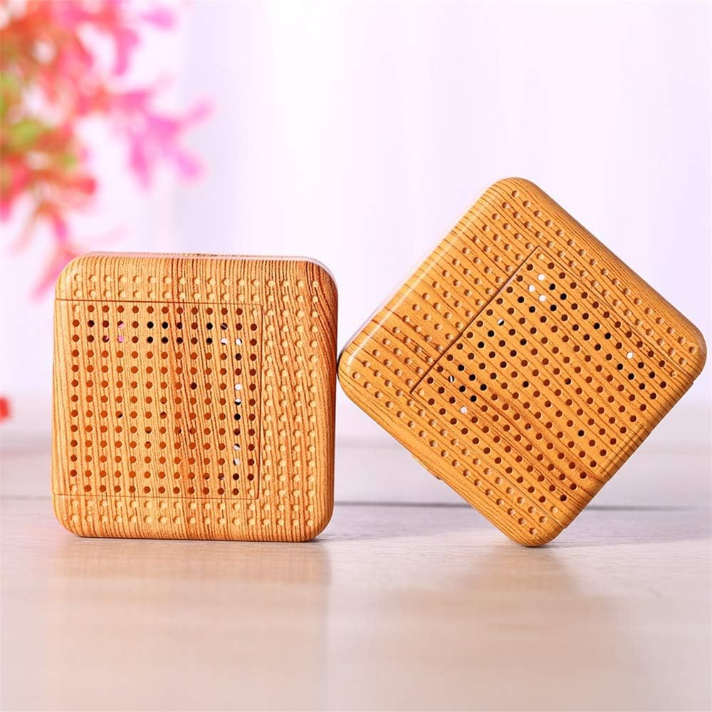 Wood Grain Portable Diffuser for Essential Oils - Car or Travel,Closet Smells Fresh,Mini Size, Quiet, Waterless, Re-Chargeable Battery or USB Wood Grain image number 3