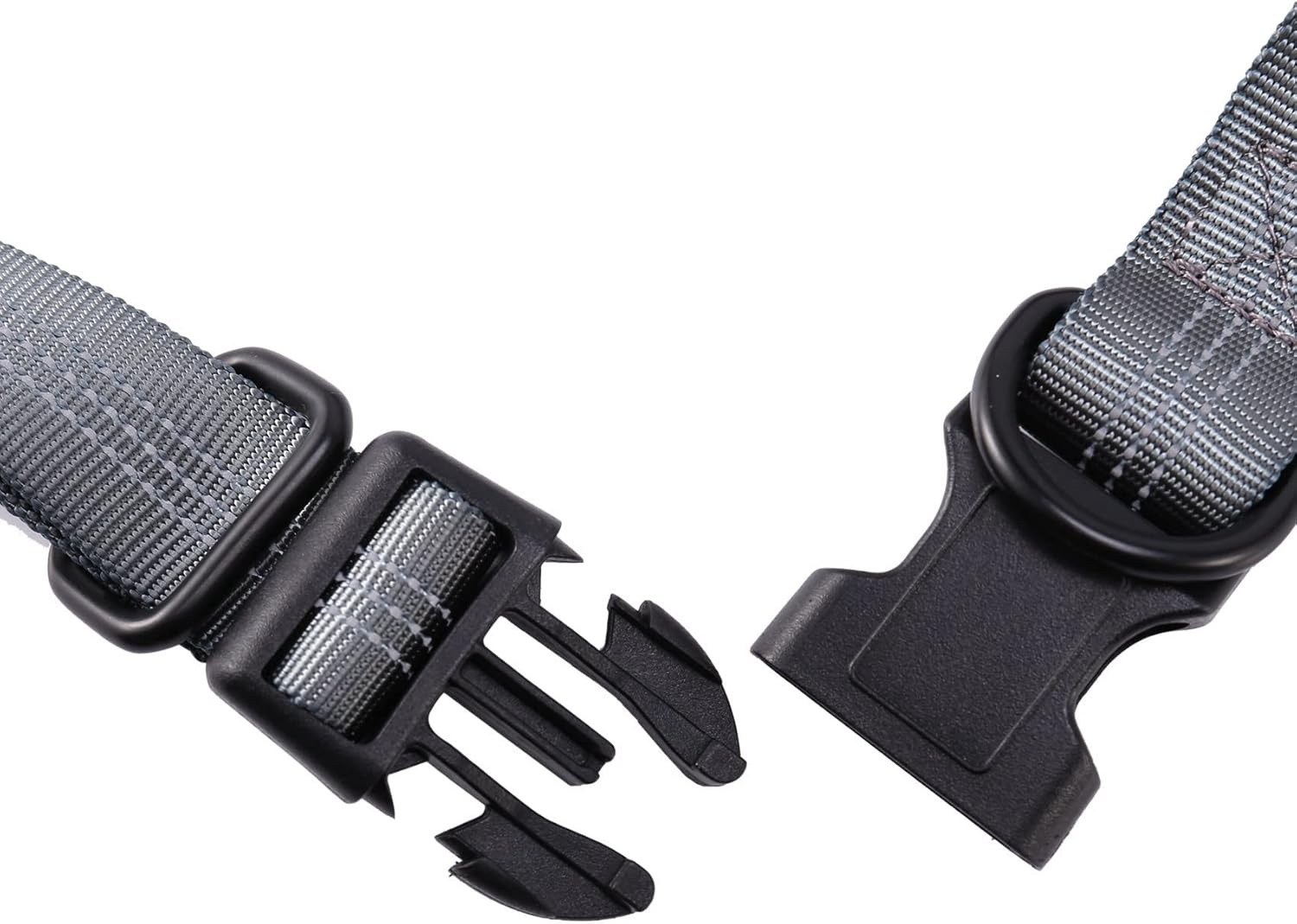 Voniecop 2X Hands Waist Dog Leash with Dual Bungees, Free Control for up to 150 Lbs, Durable Dual-Handle Bungee Leash image number 1